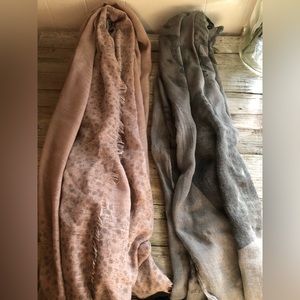 TWO SCARVES